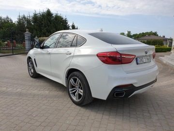 BMW X6 F16 Crossover xDrive30d 258KM 2018 BMW X6 F16 xDrive 30 d M Sport LED 258 KM Salon PL stan jak nowy, zdjęcie 3