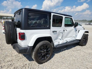 Jeep Wrangler IV 2022 Jeep Wrangler Unlimited Sahara 4XE 2022 2.0l 2.0 Hybryda 375KM, zdjęcie 3