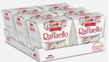 Шоколадная коробка Raffaello Ferrero Coconut 150 г Валентинов день Женский день Праздники