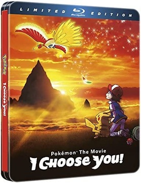 Pokemon The Movie I Choose You! Steelbook Blu-Ray