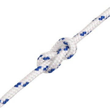 Парусная веревка vidaXL, белая, 3 мм, 50 м, полипропилен