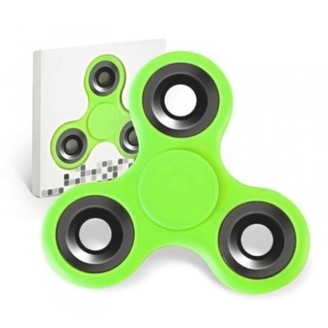 Oryginalny HAND FIDGET SPINNER zielony