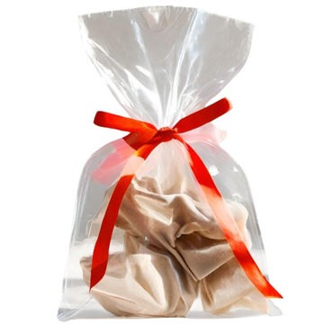 Woreczki torebki foliowe celofanowe na prezent upominek 20x30 cm 100 sztuk