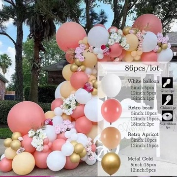 Balony urodzinowe Dekoracja ślubna