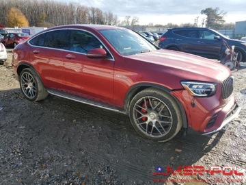 Mercedes GLC C253 2021 Mercedes-Benz GLC _COUPE_63 S_AMG_4MATIC_4.0 L_503 km_2021r 4.0 Benzyna