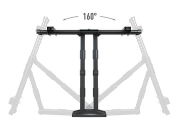 Крепление STRONG, поворотная настенная вешалка для телевизора 32–70 дюймов, 40 кг.