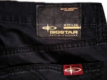 SPODNIE JEANS BIG STAR DYLAN W32/L34-W82/L110 LETNIE DENIM QUALITY COMFORT