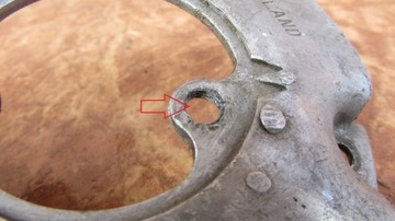 WSK 175 sport shl m17 основание искрогасителя 12 В 3521