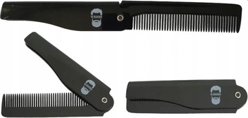 Набор для ухода за бородой By My Beard — щетка для бороды + расчески — СУМКА