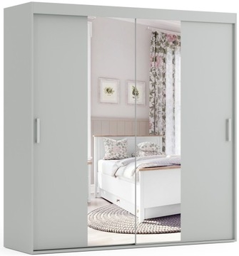 RYGGE – Szafa przesuwna 130 cm x 225 cm NA WYMIAR