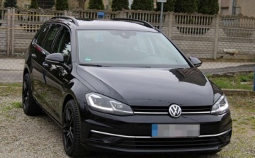 Volkswagen Golf VII Variant Facelifting 1.6 TDI-CR DPF BMT 115KM 2019 Volkswagen Golf Automat DSG Full LED 1.6 Diesel 116KM