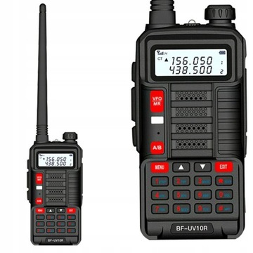 Радиостанция BAOFENG BF-UV10R, рация, 4800 мАч