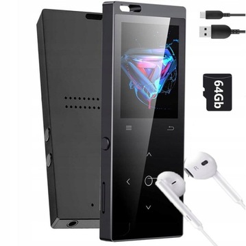 ODTWARZACZ MUZYCZNY DOTYKOWY MP3 MP4 RADIO KA