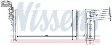 NISSENS RADIÁTOR 73941