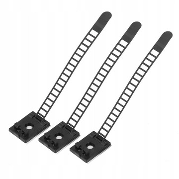 50 шт. самоклеящиеся регулируемые зажимы для