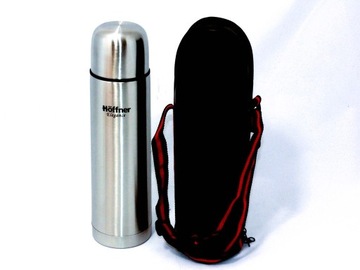 СТАЛЬНОЙ ТЕРМОС С КРЫШКОЙ, 350МЛ