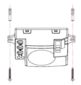 СУМЕРКИ ДАТЧИК ДВИЖЕНИЯ СВЧ-ДАТЧИК LED PIR-ДЕТЕКТОР