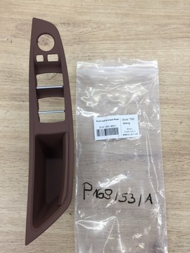 Крышка кнопок панели слева передняя, ​​коричневая 7261933 для BMW F10 F11 F18 LIFT