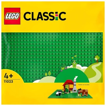 LEGO CLASSIC 11023 СТРОИТЕЛЬНАЯ ПОДСТАВКА 32x32, ЗЕЛЕНАЯ ПЛИТА, ОСНОВАНИЕ