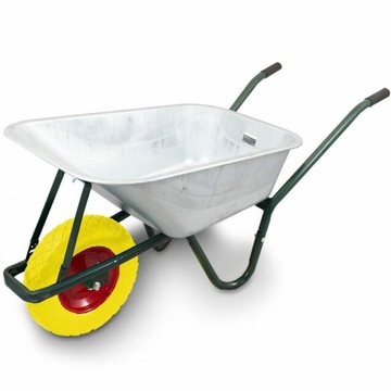 TACZKA OGRODOWA BUDOWLANA 100L 250KG WÓZEK OGRODOW