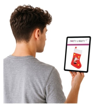 Рождественское украшение Микки Тапочка Рождественское украшение