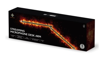 Держатель настольной микрофонной стойки DELTACO