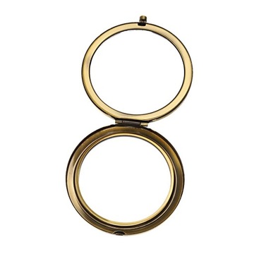 Лоты: 2 складных зеркала для макияжа из сплава