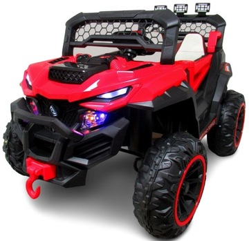Buggy X9r Autko na akumulator napęd na 4 koła 4x4+BUJAK+Skóra+pilot