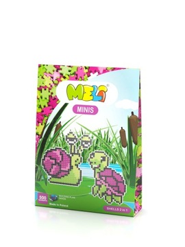 KLOCKI MELI MINIS SHELLS 2IN1 THEMATIC 500 EL.
