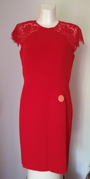 Sukienka damska, czerwona, Chi Chi, London, 38