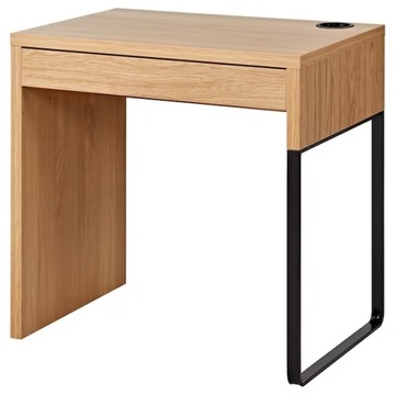 IKEA MICKE biurko 73x50x75 cm z szufladą imit dębu