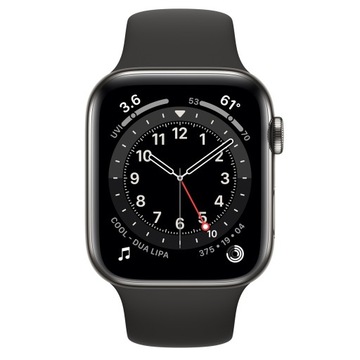 Apple Watch 6 S6 A2292 44 мм с GPS, «серый космос»