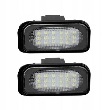 LAMPKI LED REJESTRACJI MERCEDES W203