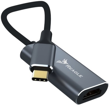 Adapter przejściówka kabel USB-C HDMI 4K Macbook