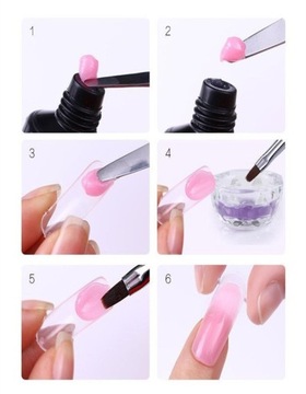 PolyGel Акриловый гель строительный гель 30мл CLASSIC цвета