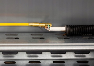 Пилот из стеклянной волоконной кассеты для перетаскивания стальной кабельной лебедки 30 м неку