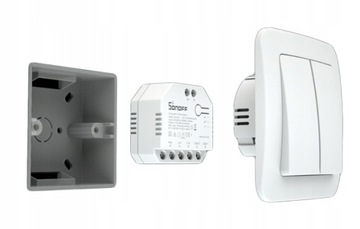 НАВЕСНОЙ WIFI-ПЕРЕКЛЮЧАТЕЛЬ SONOFF DUAL R3 EWELINK