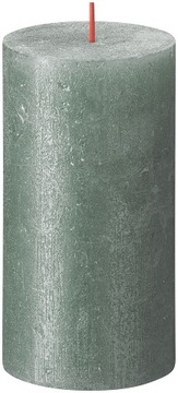 Bolsius Świeca Rustic SHIMMER 130/68 LAZUROWY