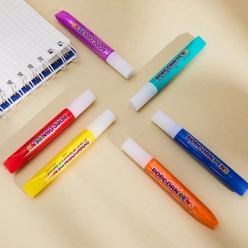 РУЧКА ДЛЯ ПОПКОРНА ШАРИКОВАЯ РУЧКА ФИЛЬТР-МАРКЕР Двоеточие Попкорн BUBBYL 3D КАМЕНЬ