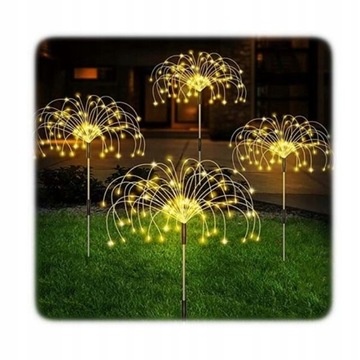 2x Lampa solarna Świetliki Firefly Swing kulki LED