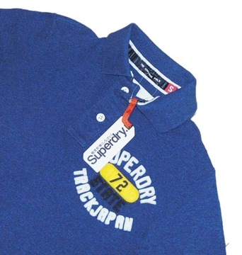 SUPERDRY 'THE APPLIQUE POLO' KOSZULKA POLO r. S