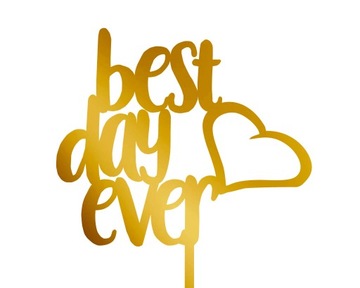 Topper Best day ever TŚZ-20