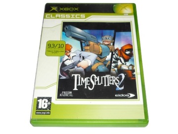 XBOX TIMESPLITTERS TIME SPLITTERS 2 X BOX CLASSIC