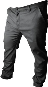 Мужские штаны Элегантные формальные графит большие размеры W40 L32