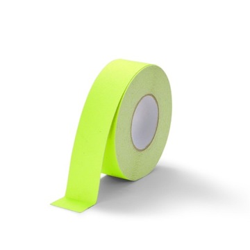 Taśma Antypoślizgowa Schodowa Żółta FLUO 50mm/18m