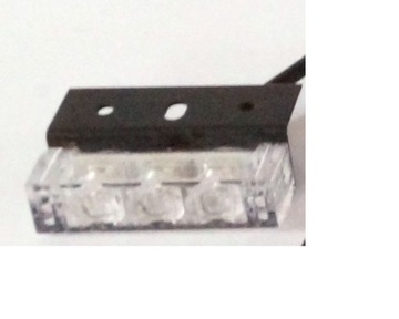 СВЕТОДИОДНАЯ ЛАМПА СТРОБОСКОПА ОРАНЖЕВАЯ 6 Х 3