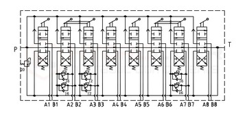РАСПРЕДЕЛИТЕЛЬ SD8 J1P.D.D.D.D.J1P Z2,3,7 ГИДРОЛИДЕР