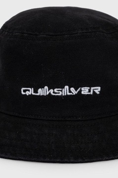 Quiksilver kapelusz bawełniany kolor czarny EQWHA03011