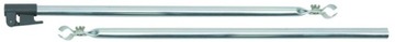 Rurka stelaża do przedsionka fi 22mm x 75-120 cm Stalowa Brunner W-wa