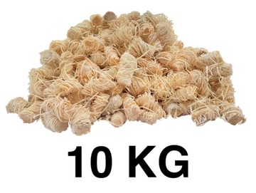 Podpałka z wełny drzewnej 10KG Rozpałka ekologiczna Ekopdpałka ECO rozpałka